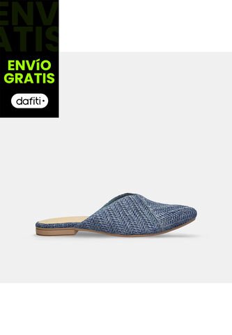 Baletas Para Mujer Bata Azul Kaily Bata
