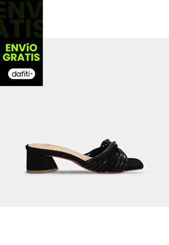 Sandalias Para Mujer Bata Negro Jatoba Bata