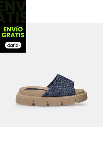Sandalias Para Mujer Bata Azul Korisa Bata