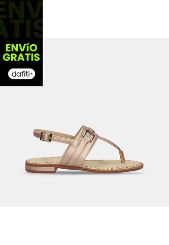Sandalias Para Mujer Bata Oro Rosa Jorin Bata