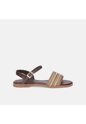 Sandalias Para Mujer Bata Café Oscuro Olga Summer Bata