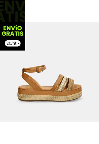 Sandalias Para Mujer Bata Camel Jorami Bata