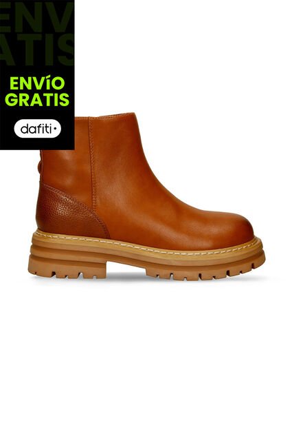 Botines Para Mujer Bata Camel Jana Levi