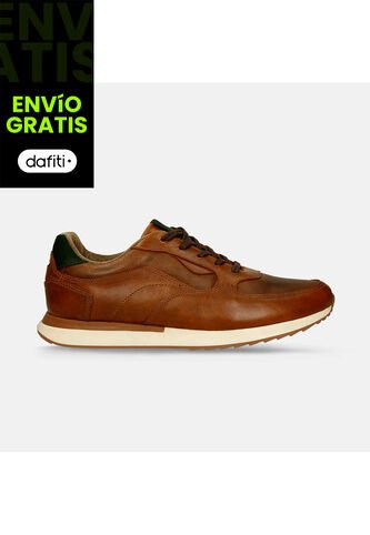 Tenis Para Hombre Bata Miel Leonel Sierra Bata