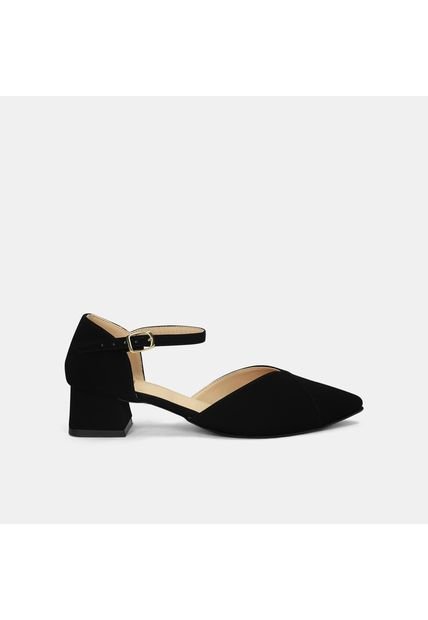 Tacones Para Mujer Bata Negro Kataly
