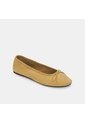 Baletas Para Mujer Bata Café Claro Delhi Flat de Bata