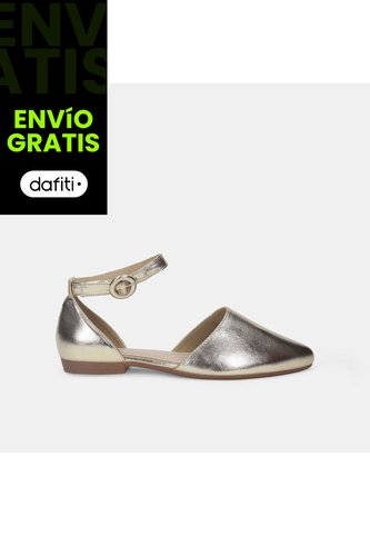 Baletas Para Mujer Bata Chapaña Gina Puntuda Flat Bata