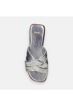 Sandalia Para Mujer Bata Plata Mila