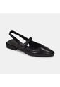 Baletas Para Mujer Bata Negro Boro Flat de Bata