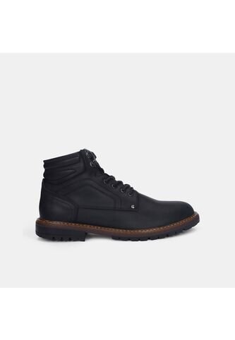 Bota Para Hombre Bata Negro Oscar Leandro Bata