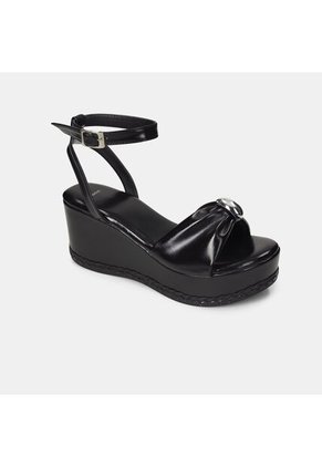 Sandalias Para Mujer Bata Negro Fleur Summer