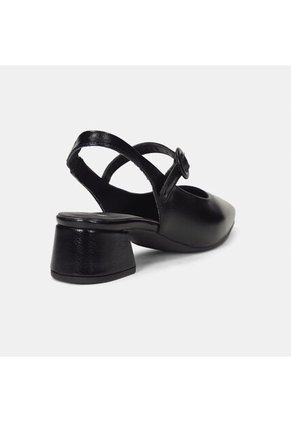 Tacones Para Mujer Bata Negro Kalila