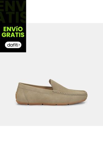 Mocasines Para Hombre Bata Beige Bangkok Bata