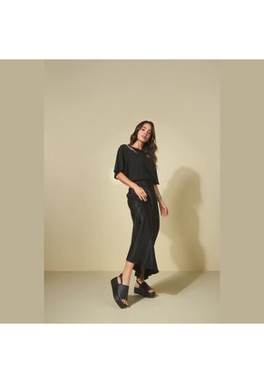 Sandalias Para Mujer Bata Negro