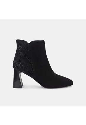 Botines Para Mujer Bata Negro Pastora
