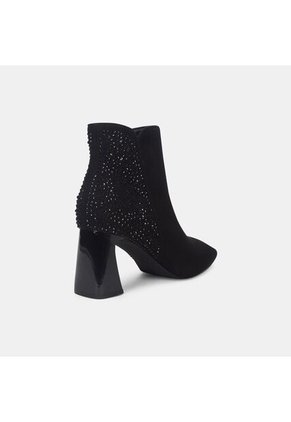 Botines Para Mujer Bata Negro Pastora