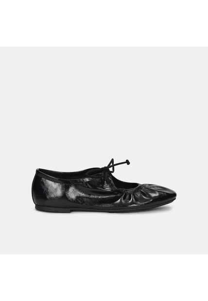 Baleta Para Mujer Bata Negro Mairen London