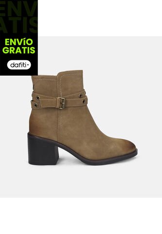 Botines Para Mujer Bata Capuchino Olivia Bata