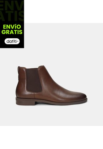 Bota Casual Para Hombre Bata Negro Cuzco Bata
