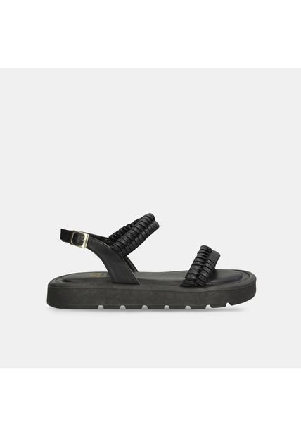 Sandalias Para Mujer Bata Negro Jimena