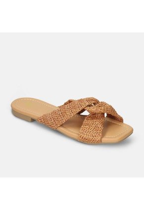 Sandalias Para Mujer Bata Camel Jasmira