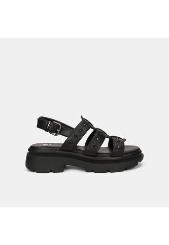 Sandalias Para Mujer Bata Negro Lincon Layla Bata