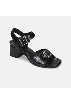Sandalias Para Mujer Bata Negro Perrie Summer