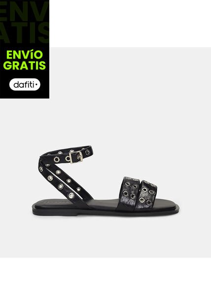 Sandalia Para Mujer Bata Negro Taylor