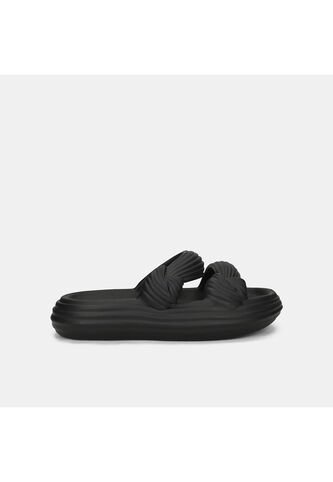 Pantufla Para Mujer Bata Negro Bata Luxe Bata