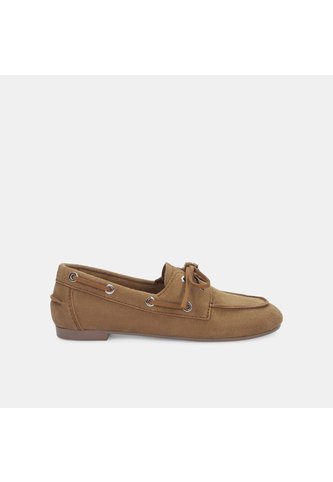 Mocasines Para Mujer Bata Café Oscuro Virginia Flat Bata