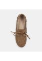Mocasines Para Mujer Bata Café Oscuro Virginia Flat de Bata