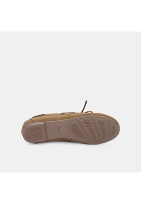 Mocasines Para Mujer Bata Café Oscuro Virginia Flat