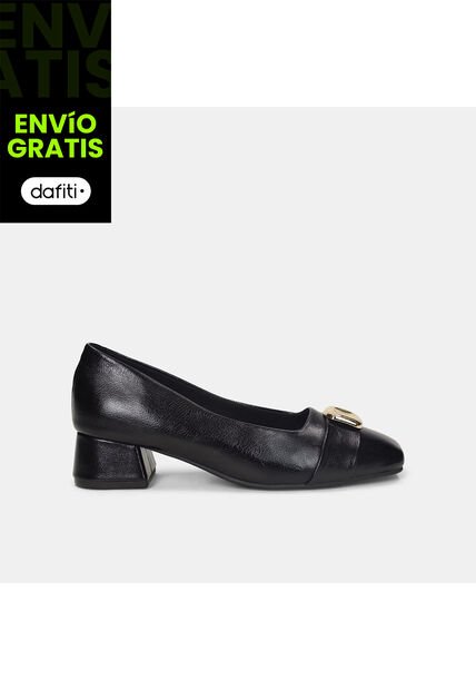 Tacones Para Mujer Bata Negro Kalila
