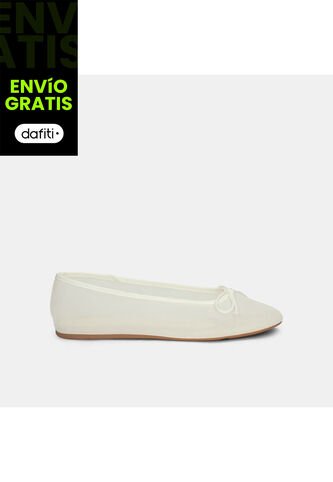 Baleta Para Mujer Bata Negro Delhi Bata