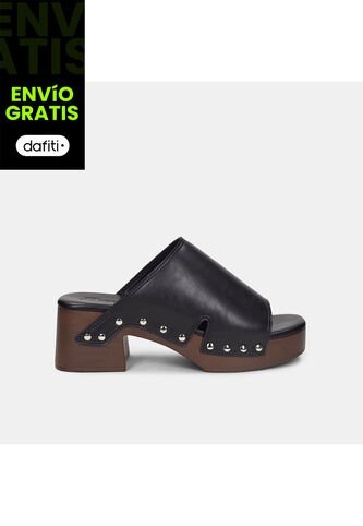 Sandalia Para Mujer Bata Negro Limena Bata