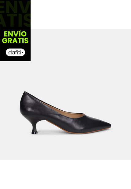 Tacones Para Mujer Bata Negro Detroit