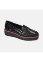 Mocasines Para Mujer Bata Negro Vitello de Bata