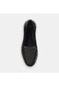 Mocasines Para Mujer Bata Negro Vitello de Bata