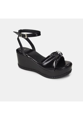 Sandalias Para Mujer Bata Negro Fleur Summer