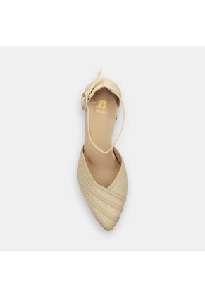 Tacones Para Mujer Bata Beige Kerensa