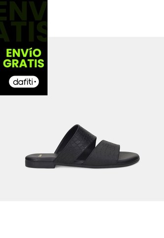 Sandalias Para Mujer Bata Negro Bata