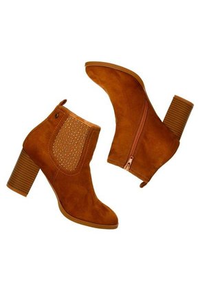 Botines Camel Bata Gamora Pascuala Mujer