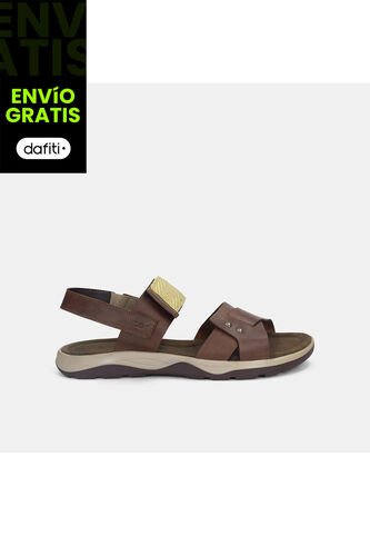 Sandalia Para Hombre Bata Café Oscuro Olsen Bata