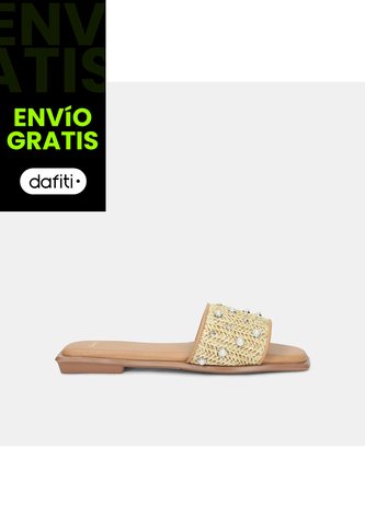Sandalias Para Mujer Bata Café Claro Bata