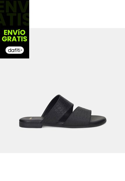 Sandalias Para Mujer Bata Negro
