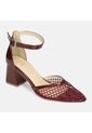 Tacones Para Mujer Bata Vinotinto Katriel de Bata