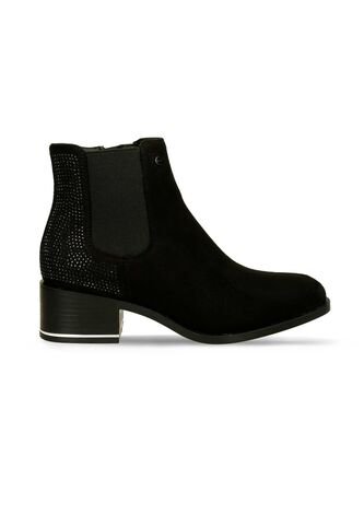 Botines Para Mujer Bata Negro Halena Bata