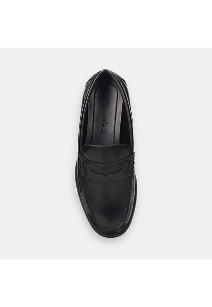 Mocasines Para Mujer Bata Negro Madrid Loafer