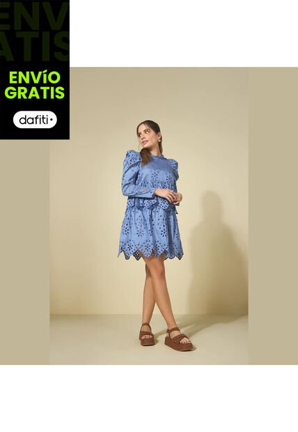 Tenis Bebé Para Niña Bubblegummers Azul Tamara 15-21