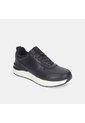Tenis Para Hombre Bata Negro Perrie Casual de Bata